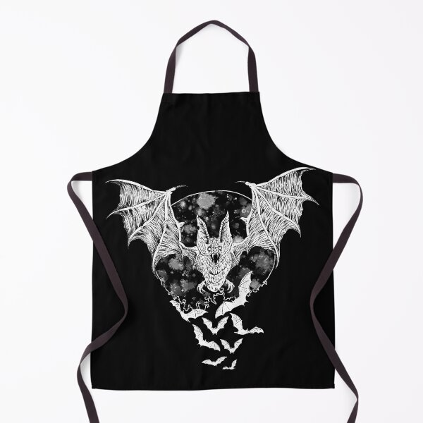 Item preview, Vampire Bat and Moon designed and sold by MysticMoonVibes.