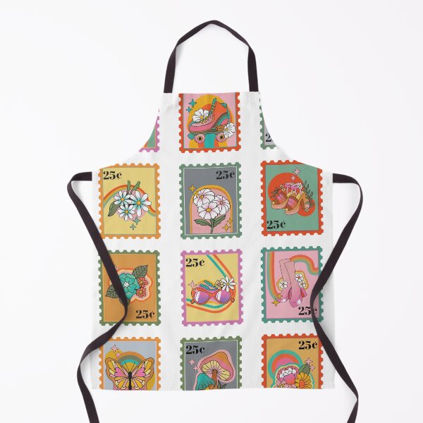 Item preview, 70s stamp set  designed and sold by teaandcraft.