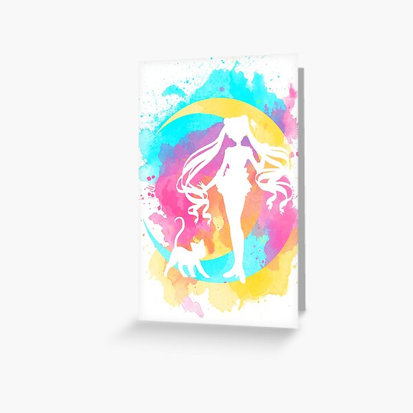 Happy Guardian Sailor Moon Greeting Card