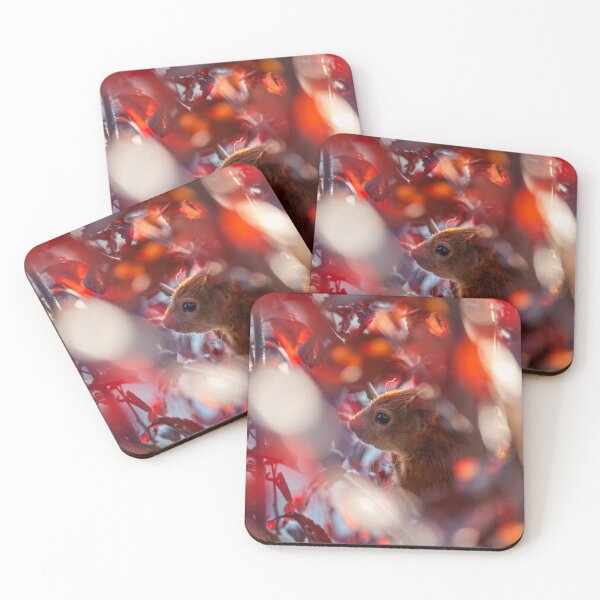 Item preview, Squirrel in autumn leaves designed and sold by Ingo Gerlach.