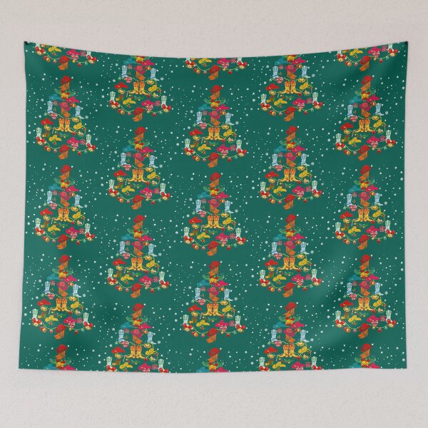 Item preview, botas de vaquero árbol de navidad designed and sold by KellyJorda.