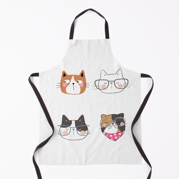 Item preview, Funny cat face with funky glasses designed and sold by GamersLands.