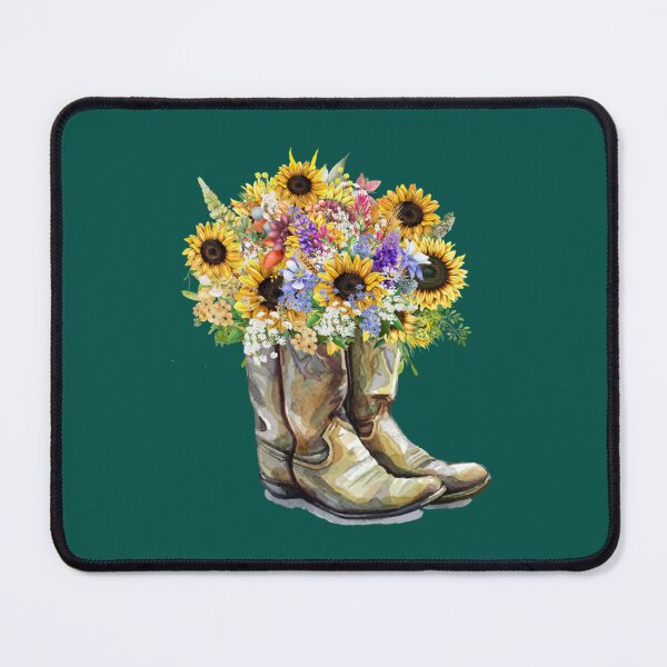 Item preview, Cowboy Boots Cowgirl Boots Sunflowers designed and sold by KellyJorda.