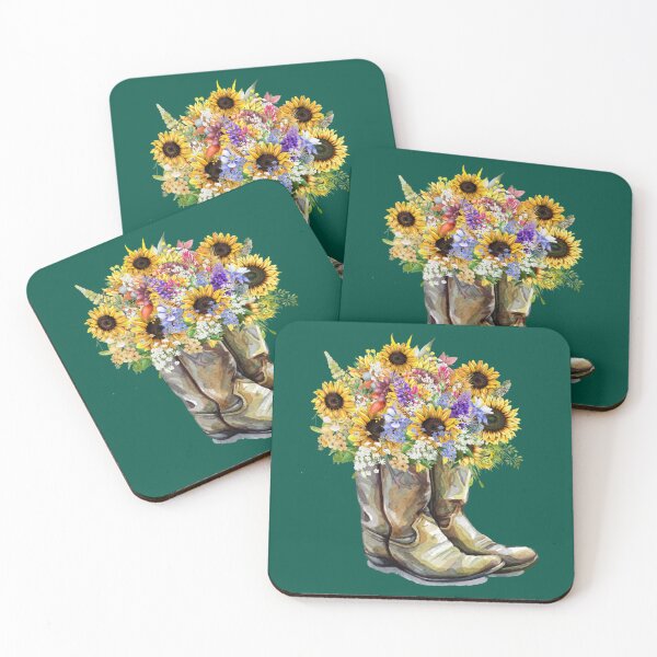 Item preview, Botas Vaqueras Botas Vaqueras Girasoles designed and sold by KellyJorda.