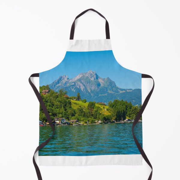 Item preview, Mountain Peak Pilatus and Lake Lucerne in a Sunny Summer Day in Lucerne designed and sold by Mats Silvan.