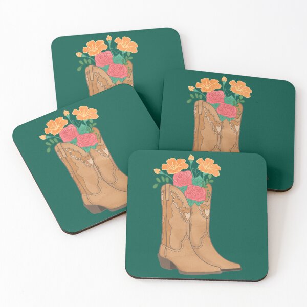 Item preview, Cowboy boots with Flowers   designed and sold by KellyJorda.