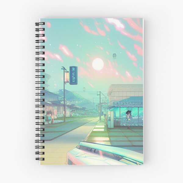 Item preview, 90s Nostalgia Retro Vaporwave Fantasy Futuristic Retro Landscape Illustration designed and sold by S Y N T H R E A L M.