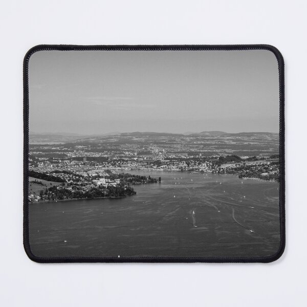 Item preview, Aerial View over City of Lucerne and Lake Lucerne and Mountain in Lucerne designed and sold by Mats Silvan.