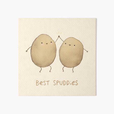 Best Spuddies Art Board Print