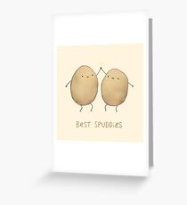 Best Spuddies Greeting Card
