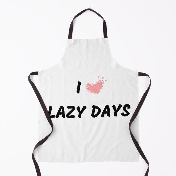 Item preview, I love lazy days, cute and funny graphic slogan gift ideas for yourself, your family and your friend’s designed and sold by haRexia.