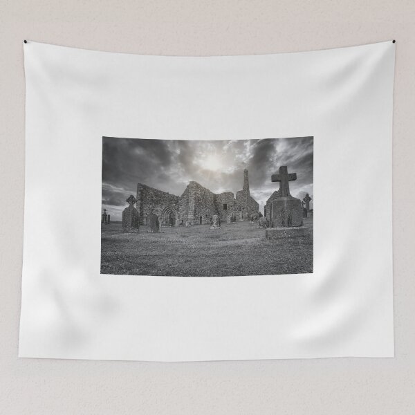 Item preview, Clonmacnoise monastery ruins on the Shannon in Ireland designed and sold by Klaus Offermann.