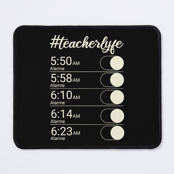 Item preview, #teacherlife funny teacher Alarm shirt - gift for teachers shirt designed and sold by cizito.