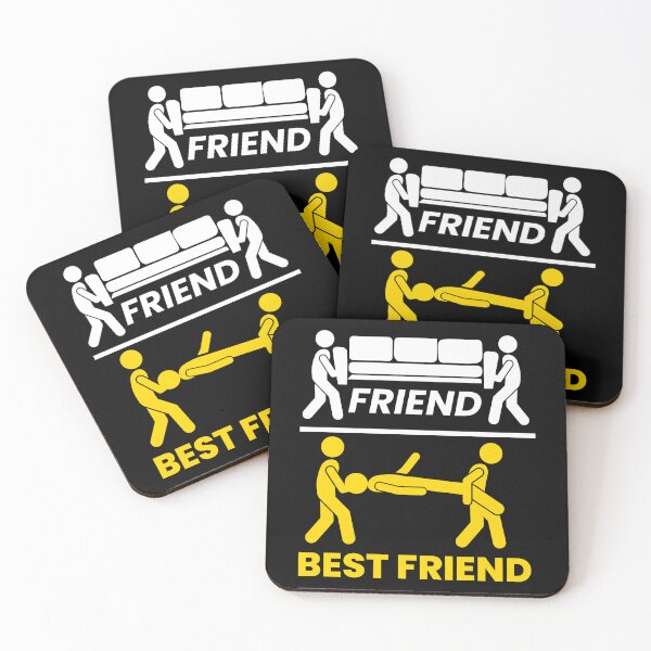 Item preview, Best Friend Sofa Friendship designed and sold by MooonTees.