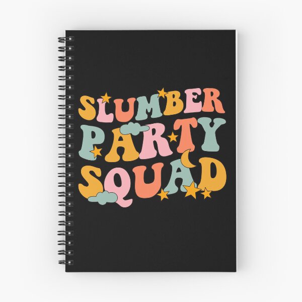 Item preview, Slumber Party Squad Groovy For Birthday Sleepover Party designed and sold by JokeGysen.