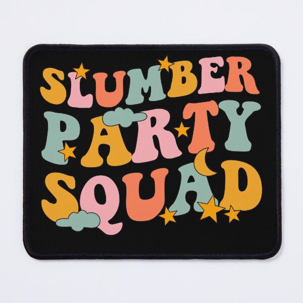 Item preview, Slumber Party Squad Groovy For Birthday Sleepover Party designed and sold by JokeGysen.