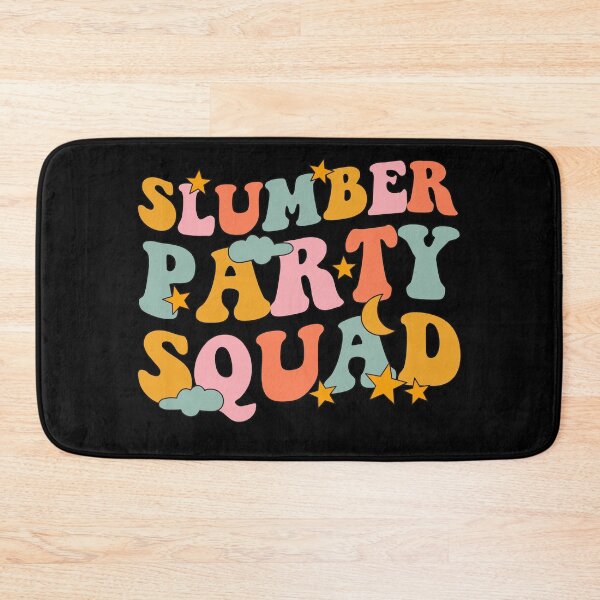 Item preview, Slumber Party Squad Groovy For Birthday Sleepover Party designed and sold by JokeGysen.