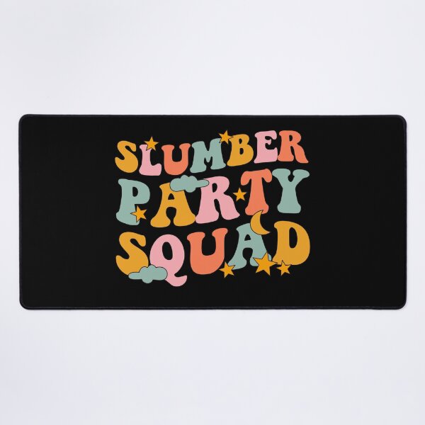 Item preview, Slumber Party Squad Groovy For Birthday Sleepover Party designed and sold by JokeGysen.