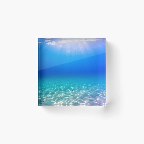 One Deep Breath Acrylic Block