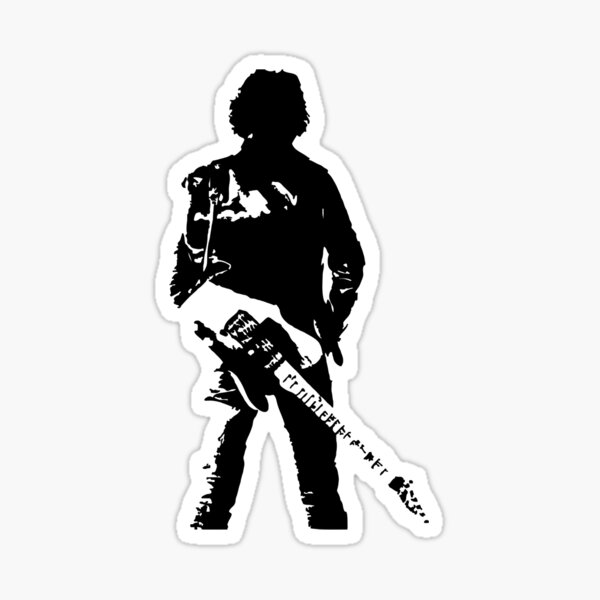 "Guitarist Bruce Springsteen Classic " Sticker For Sale By KevinWooda ...