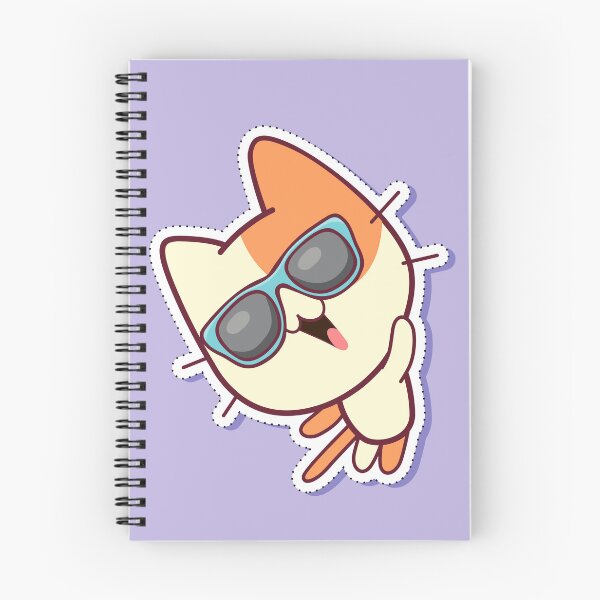 Item preview, Funny Cat Face With Funky Glasses | Funny Cute Cats designed and sold by HeavenlyPlaces.
