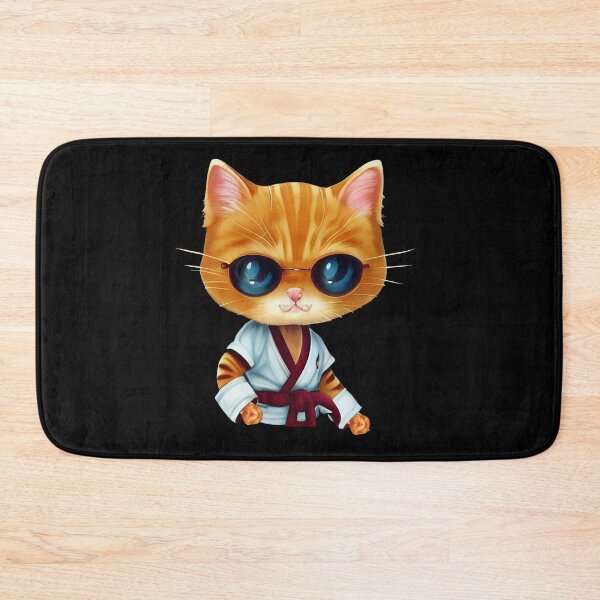 Item preview, Karate Cat designed and sold by MudPuppet.
