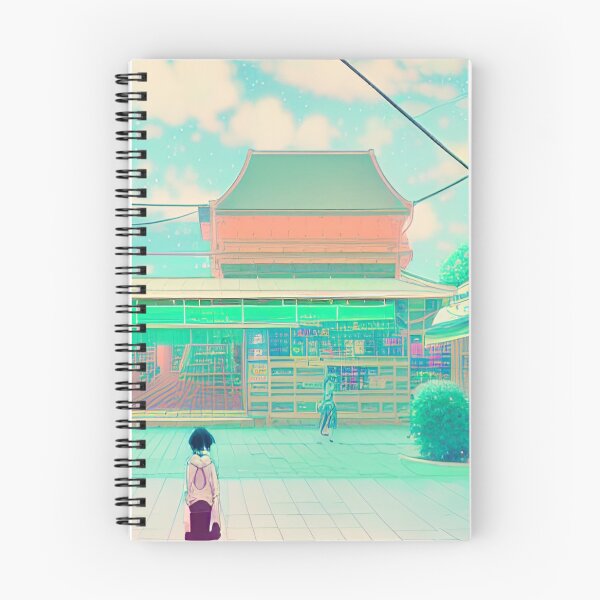 Item preview, 90s Nostalgia Retro Vaporwave Fantasy Futuristic Retro Landscape Illustration designed and sold by S Y N T H R E A L M.