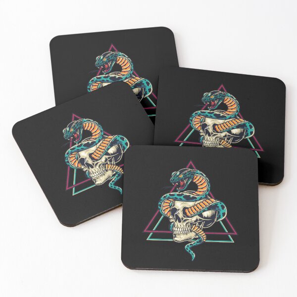 Item preview, Skull 'n' Snake designed and sold by blip1337.