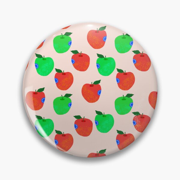 Item preview, green and red apple pattern designed and sold by Vera Styles.