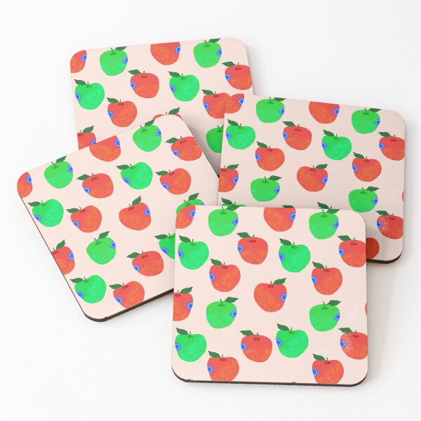 Item preview, green and red apple pattern designed and sold by Vera Styles.