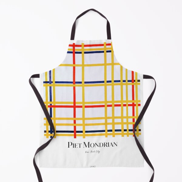 Item preview, New York City by Mondrian with text designed and sold by MurellosArt.