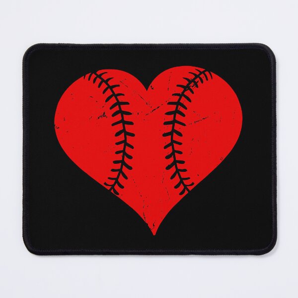 Item preview, Vintage Baseball Heart Valentine's Day designed and sold by MichelSorour.