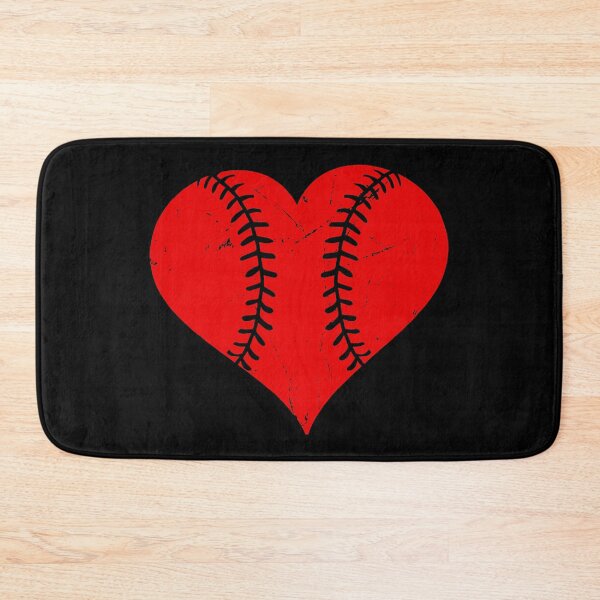 Item preview, Vintage Baseball Heart Valentine's Day designed and sold by MichelSorour.