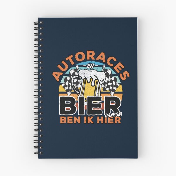 Artikelvorschau, Autorennen und Bier Daarom Ben Ik Hier entworfen und verkauft von Numero14.