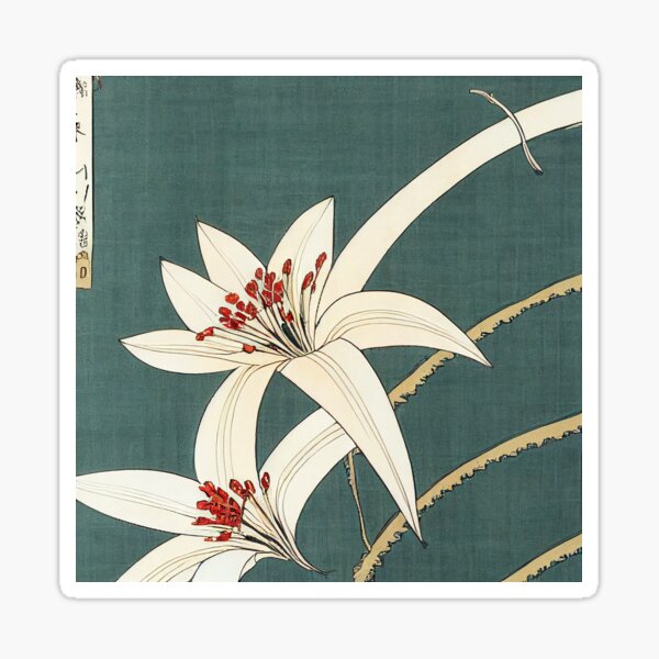 Item preview, japanese wild lily designed and sold by Aliveforfun.