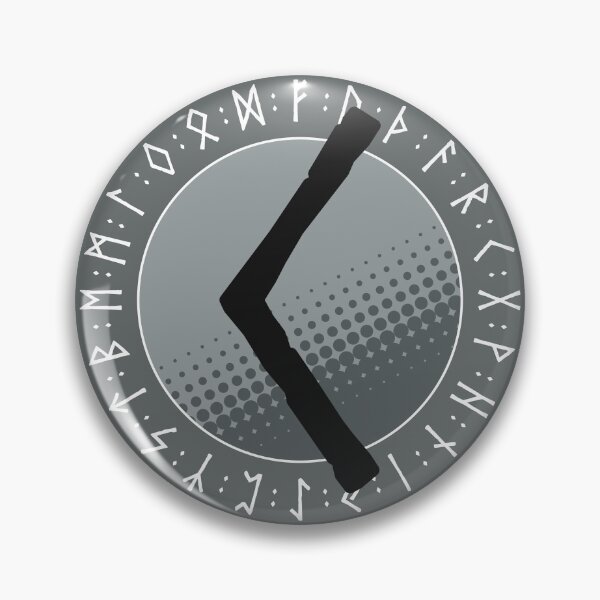 Item preview, Viking Runes and Runic Symbols - Kenaz (Fire) designed and sold by iscaStudioArt.