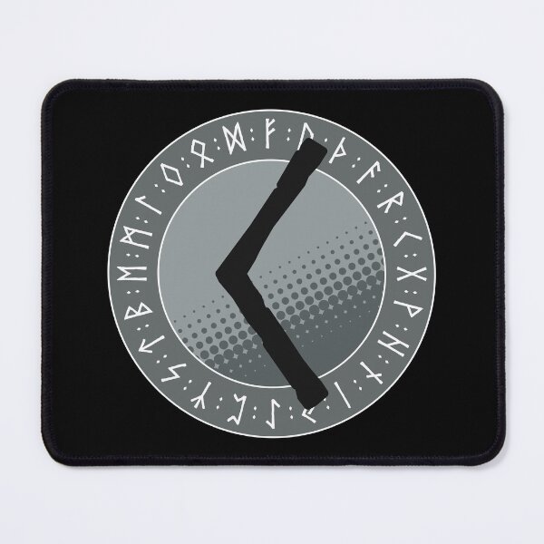Item preview, Viking Runes and Runic Symbols - Kenaz (Fire) designed and sold by iscaStudioArt.