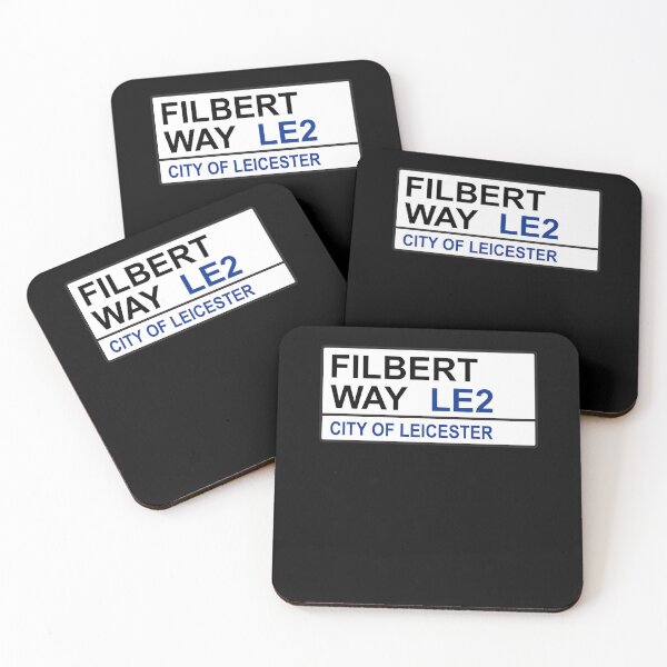 Item preview, Leicester City Football Team Filbert Way Street Sign  designed and sold by PerryAltman.