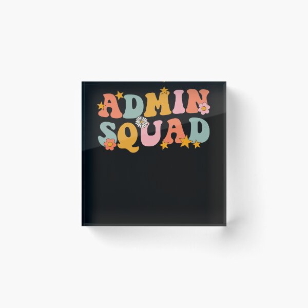 Item preview, Admin Squad Groovy For Admin Assistant or Secretary designed and sold by JokeGysen.