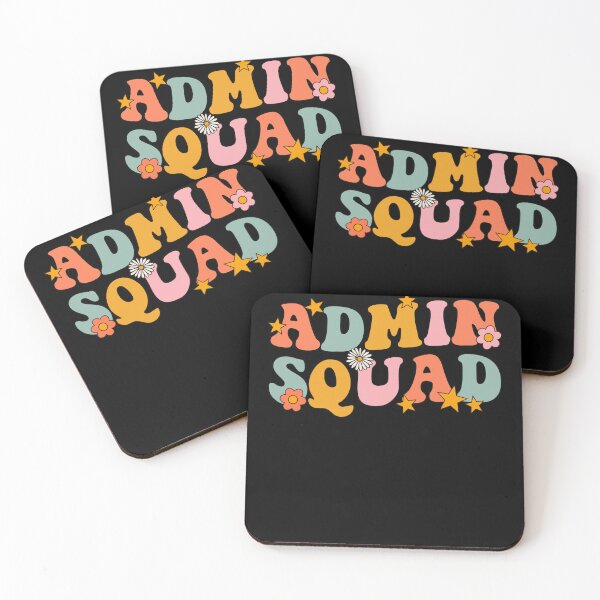 Item preview, Admin Squad Groovy For Admin Assistant or Secretary designed and sold by JokeGysen.