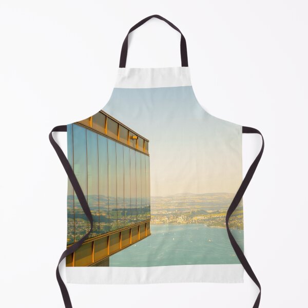Item preview, Hotel Five Stars Bürgenstock over Lake Lucerne and Mountain in Sunny Day in Bürgenstock designed and sold by Mats Silvan.