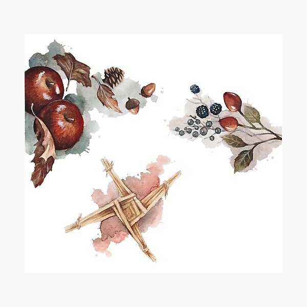 Brigid's Cross Photographic Print