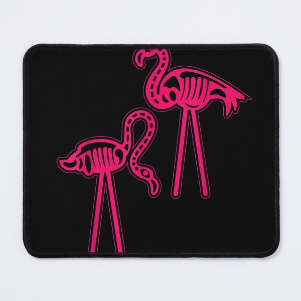 Item preview, Pink Flamingo Skeleton Funny Luau Halloween Party Shirt designed and sold by BurlageSerilda.