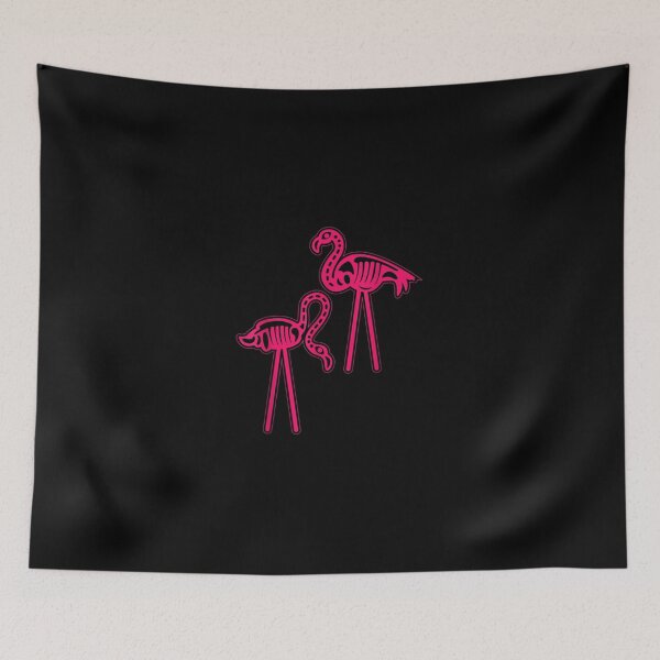 Item preview, Pink Flamingo Skeleton Funny Luau Halloween Party Shirt designed and sold by BurlageSerilda.