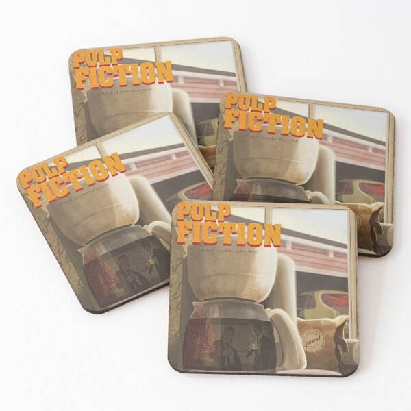 Item preview, Drink Fiction Coffe In Baar designed and sold by lianabrews.