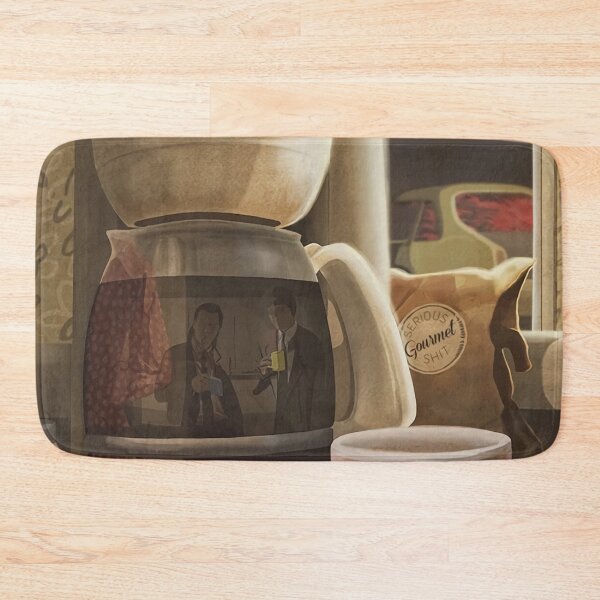 Item preview, Drink Fiction Coffe In Baar designed and sold by lianabrews.