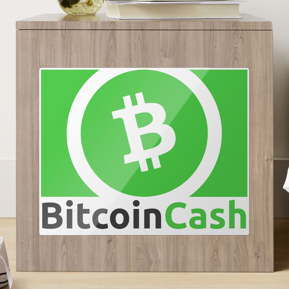 Bitcoin Cash Logo Sticker