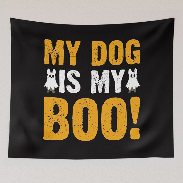 Item preview, My Dog Is My Boo Funny Dog Owner Halloween designed and sold by S Cube Design.