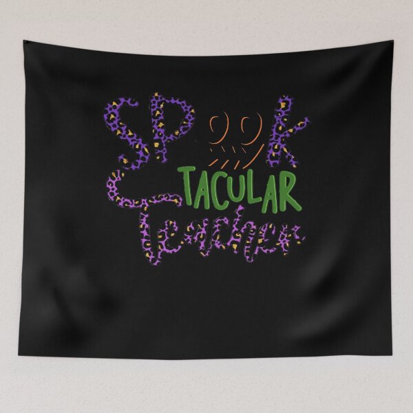Item preview, Spook tacular Teacher halloween gifts horror pumpkin funny designed and sold by beckadamr.