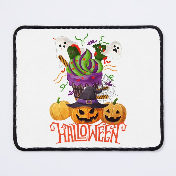 Item preview, Happy Halloween Scary Pumpkin & Cupcake RIP Design designed and sold by WBP Mart.